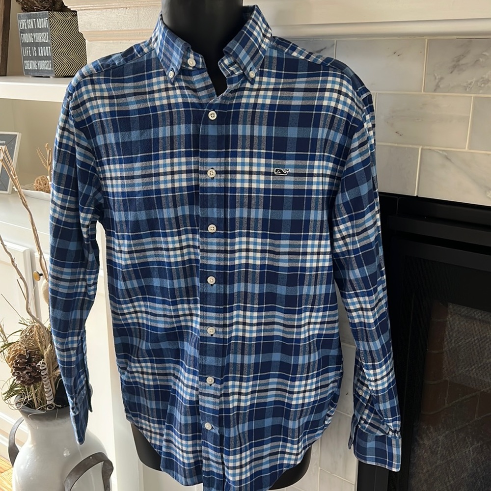 Mens Vineyard Vines Whale Shirt